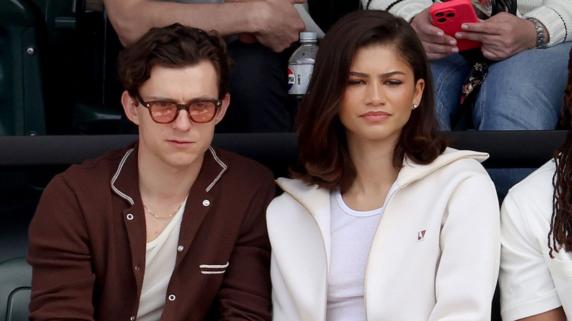 ¿Quién dijo crisis? Zendaya y Tom Holland reaparecen en el Masters de Indian Wells
