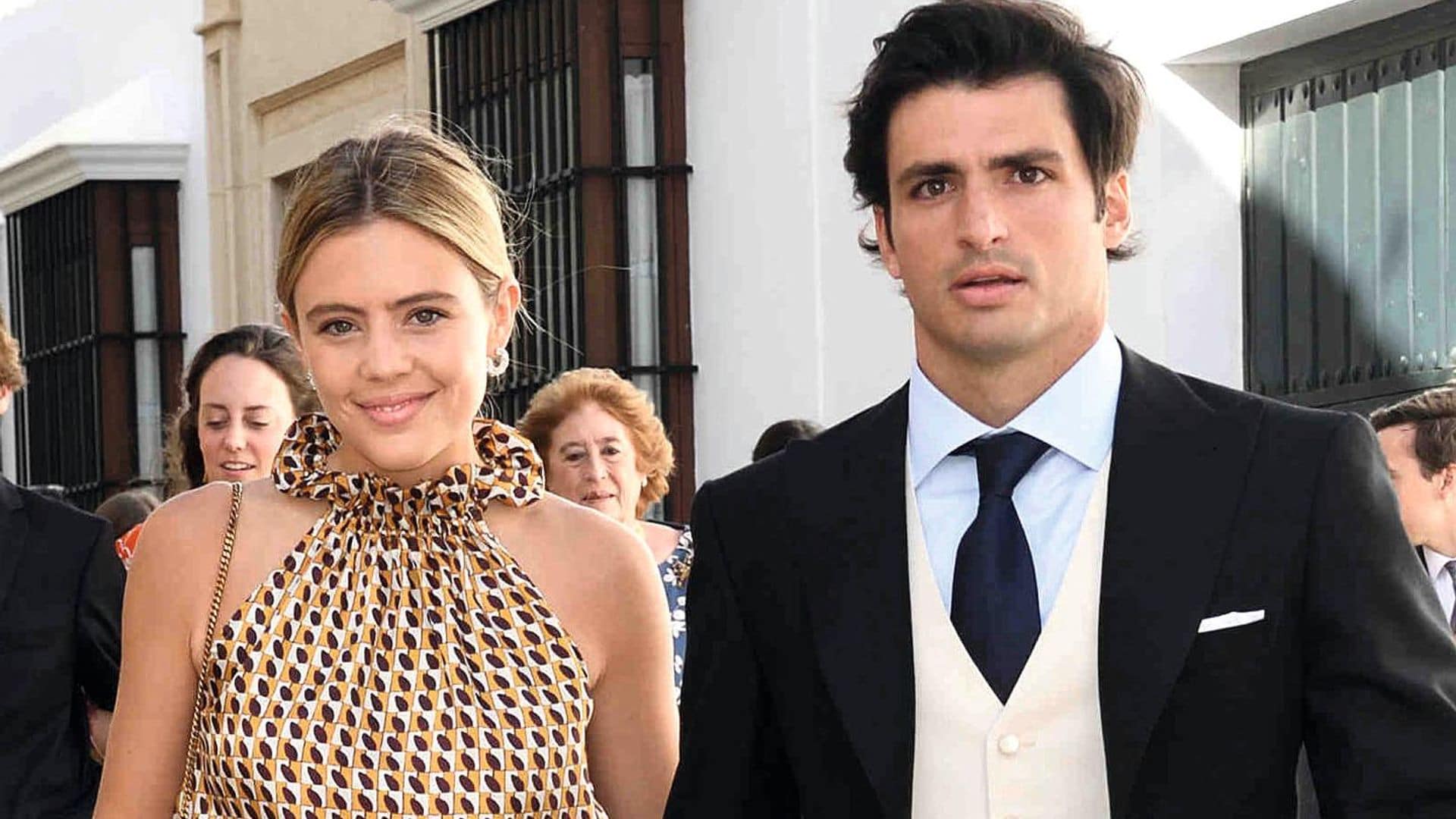 Carlos Sainz, Jr.: romántica cita de despedida con la copiloto de su vida, Isa Hernáez
