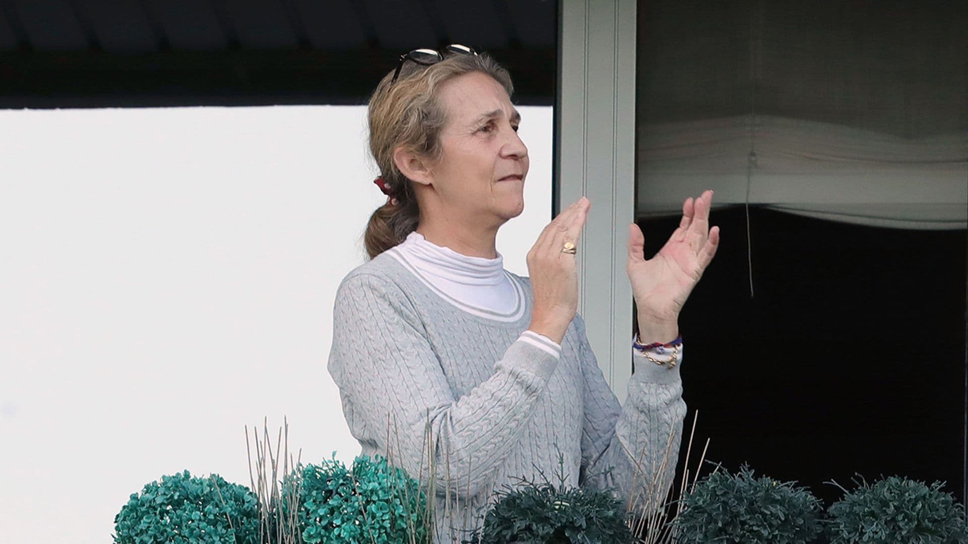 La infanta Elena cumple 57 años en un período marcado por la pandemia