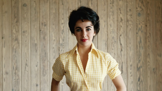 La actriz Elizabeth Taylor