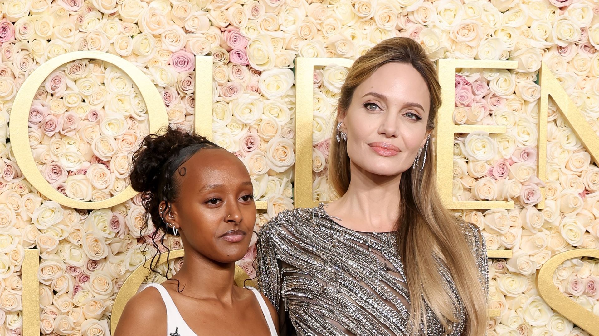 Angelina Jolie con su hija Zahara