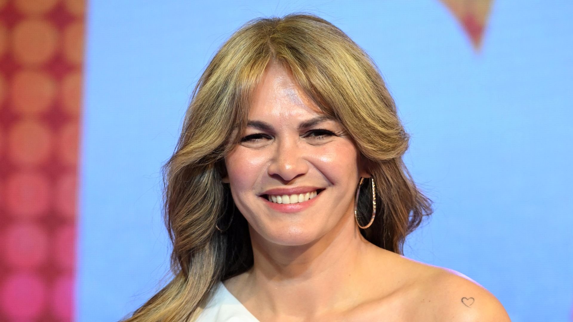 Fabiola Martinez en la presentación del programa 'El Show de Paz', el 19 de junio de 2026 en Madrid