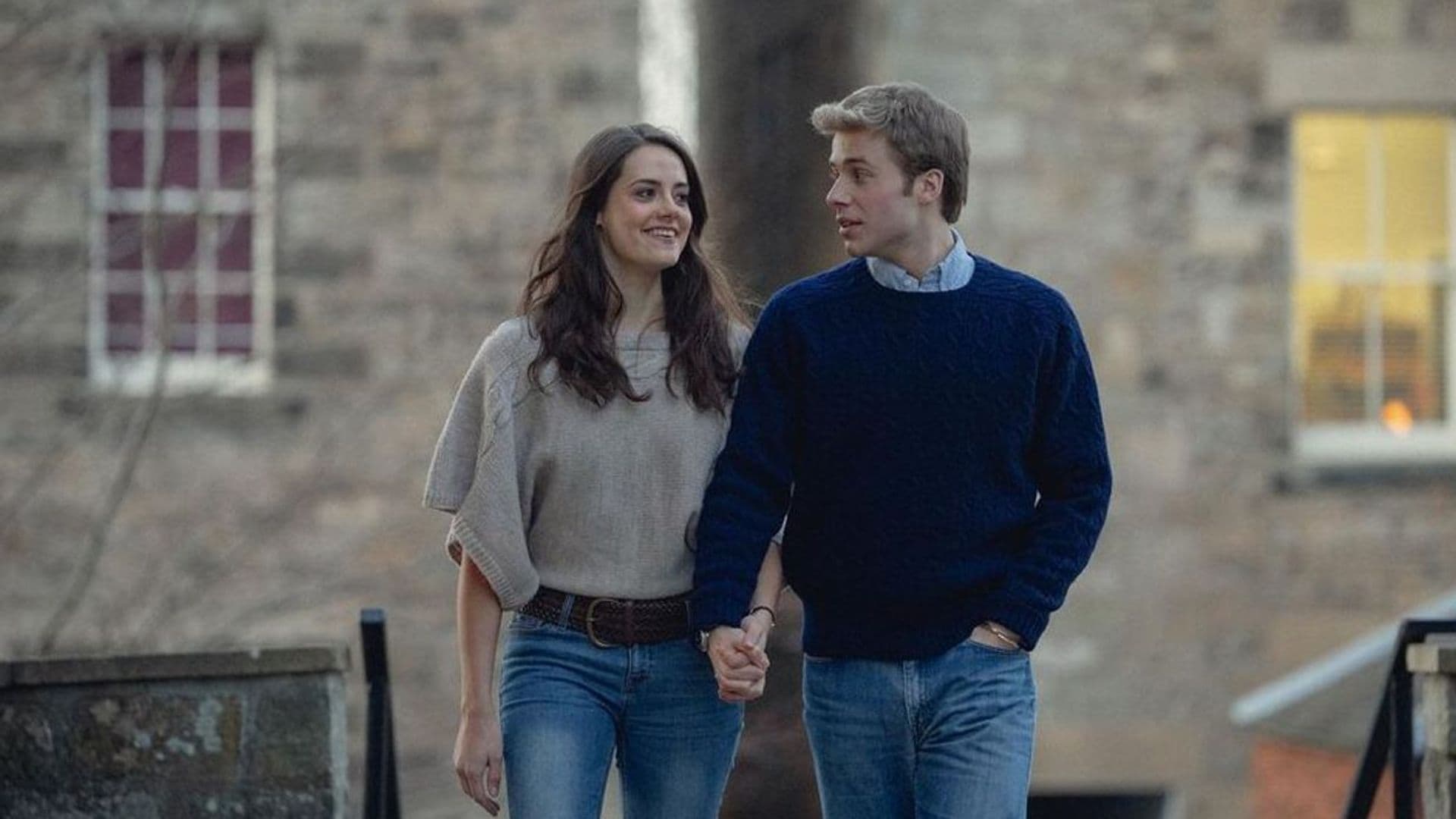 Primeras imágenes de la historia de amor del príncipe Guillermo y Kate Middleton en 'The Crown'