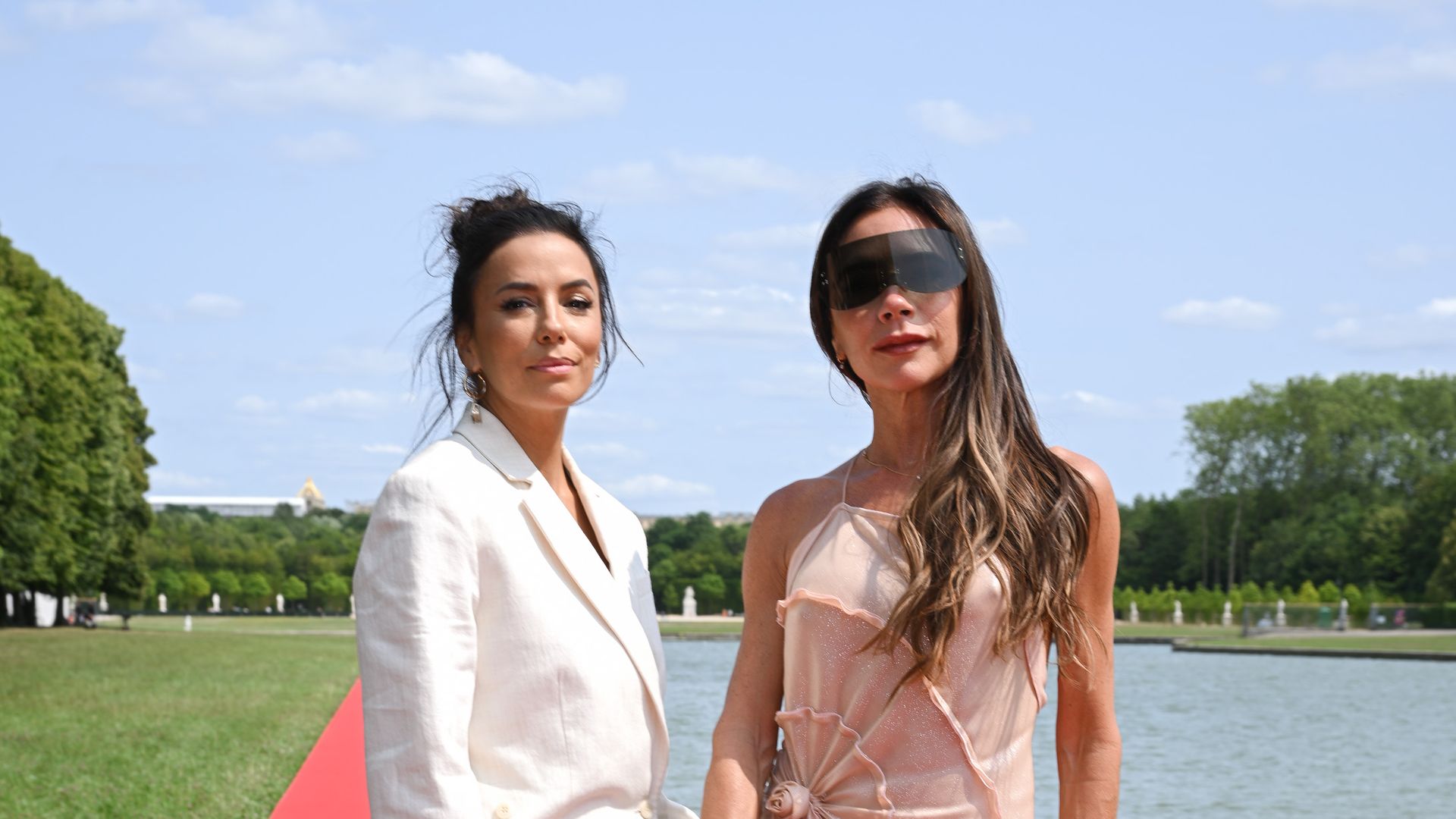 Eva Longoria y Victoria Beckham