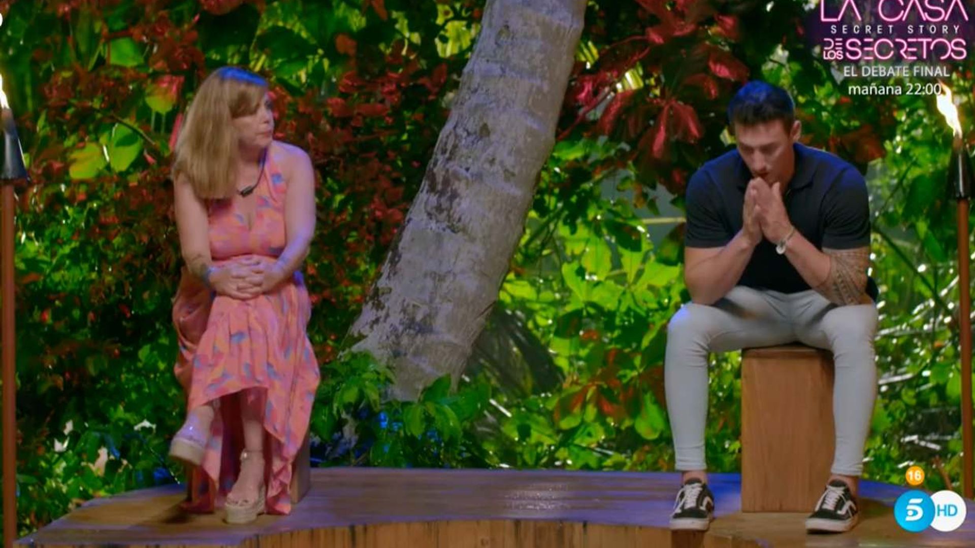 Álvaro y su suegra se enfrentan tras ver las infidelidades de la pareja en 'La isla de las tentaciones'