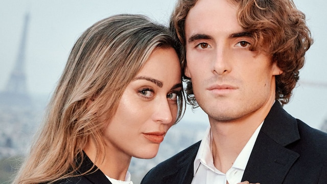 Paula Badosa y Stéfanos Tsitsipás posan por primera vez para ¡HOLA!