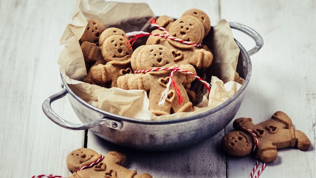 Gingerbread man cookies 