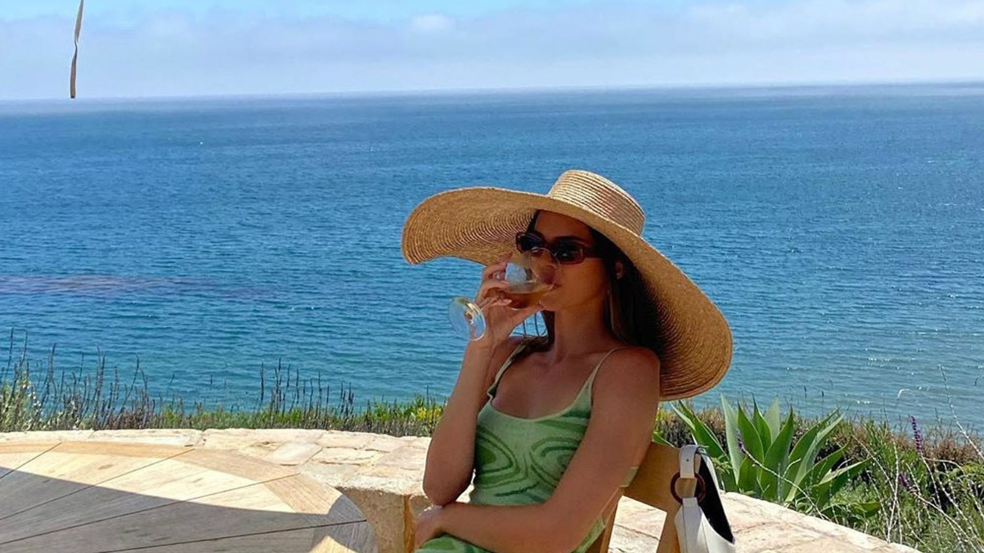 Kendall se rinde al vestido 'Hockney' que ha enamorado a las expertas de todo el mundo