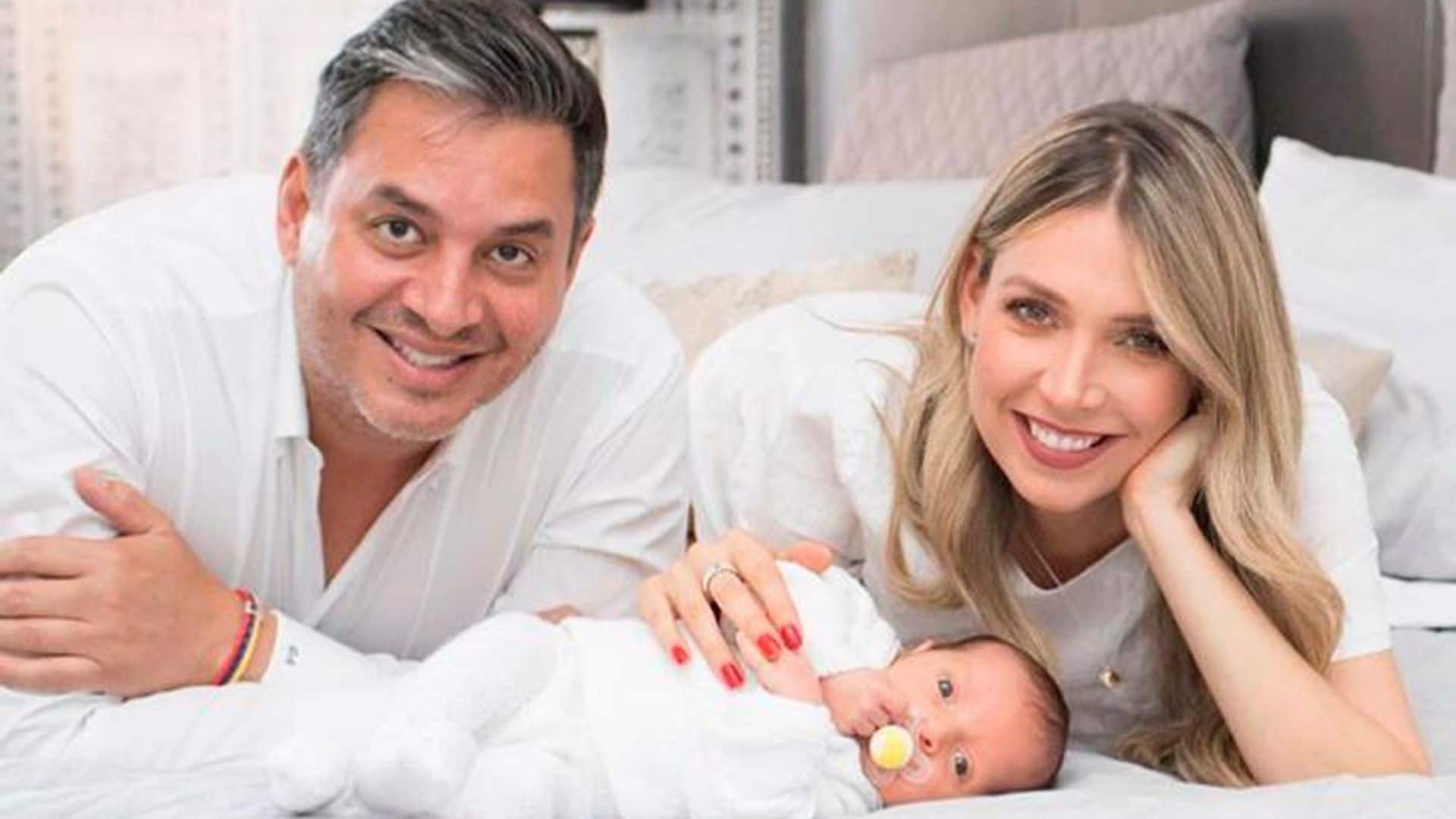 ¿A quién se parece el bebé de Daniel Sarcos? Alessandra Villegas tiene la respuesta