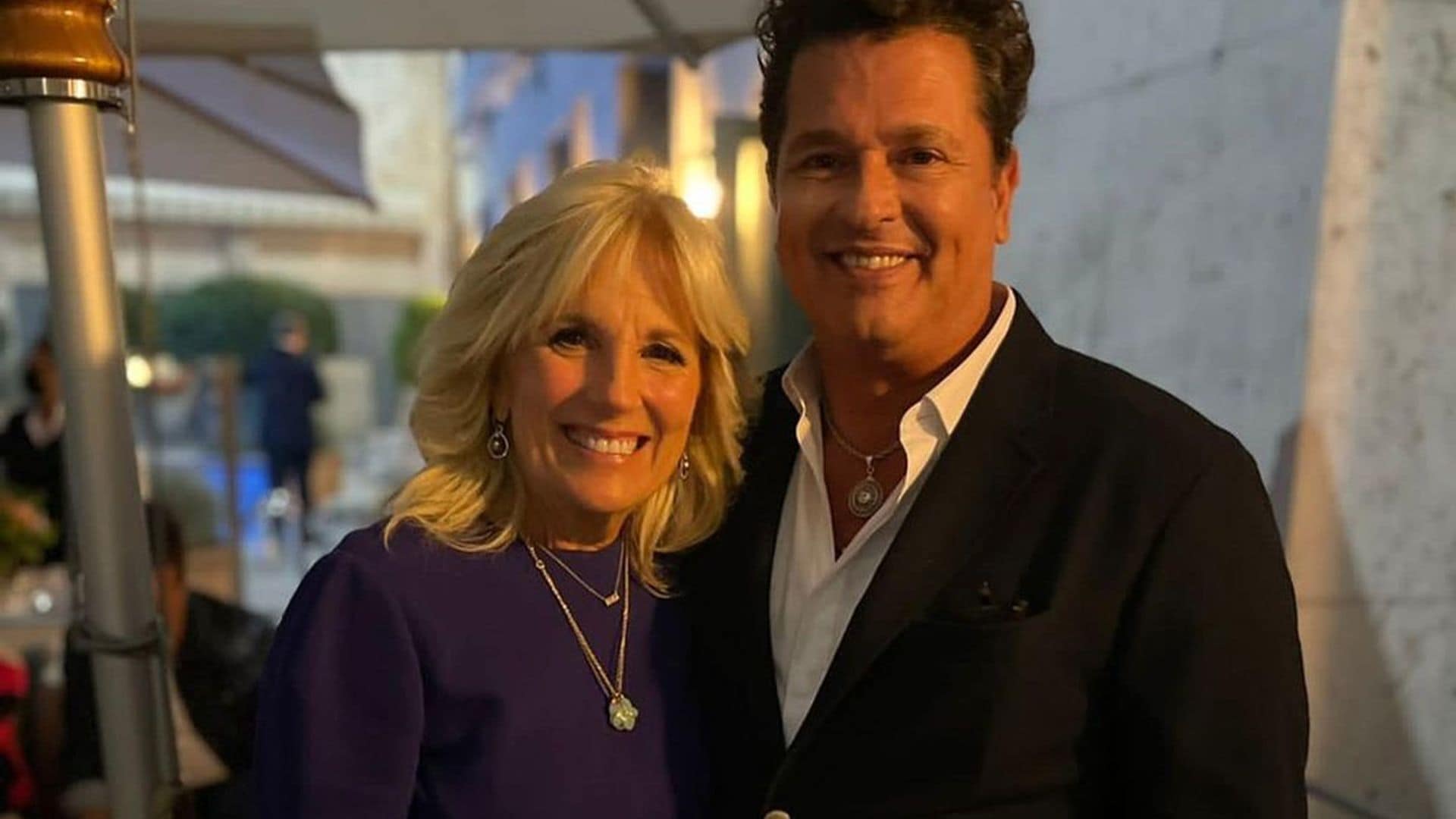 Alejandro Sanz, Carlos Vives, Israel Fernández... todos los detalles de la gran fiesta de Jill Biden en Madrid