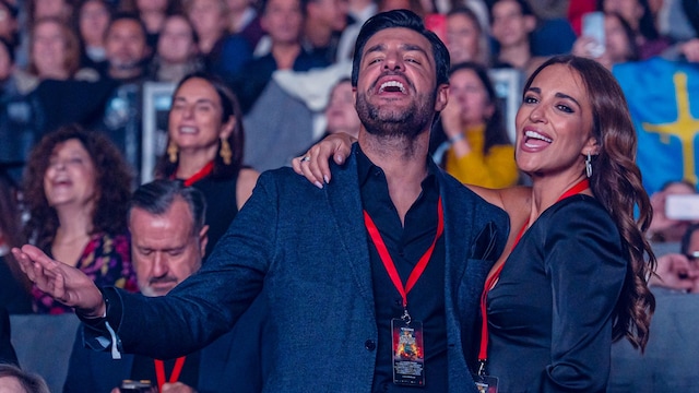 Paula Echevarría y Miguel Torres en STARLITE Christmas