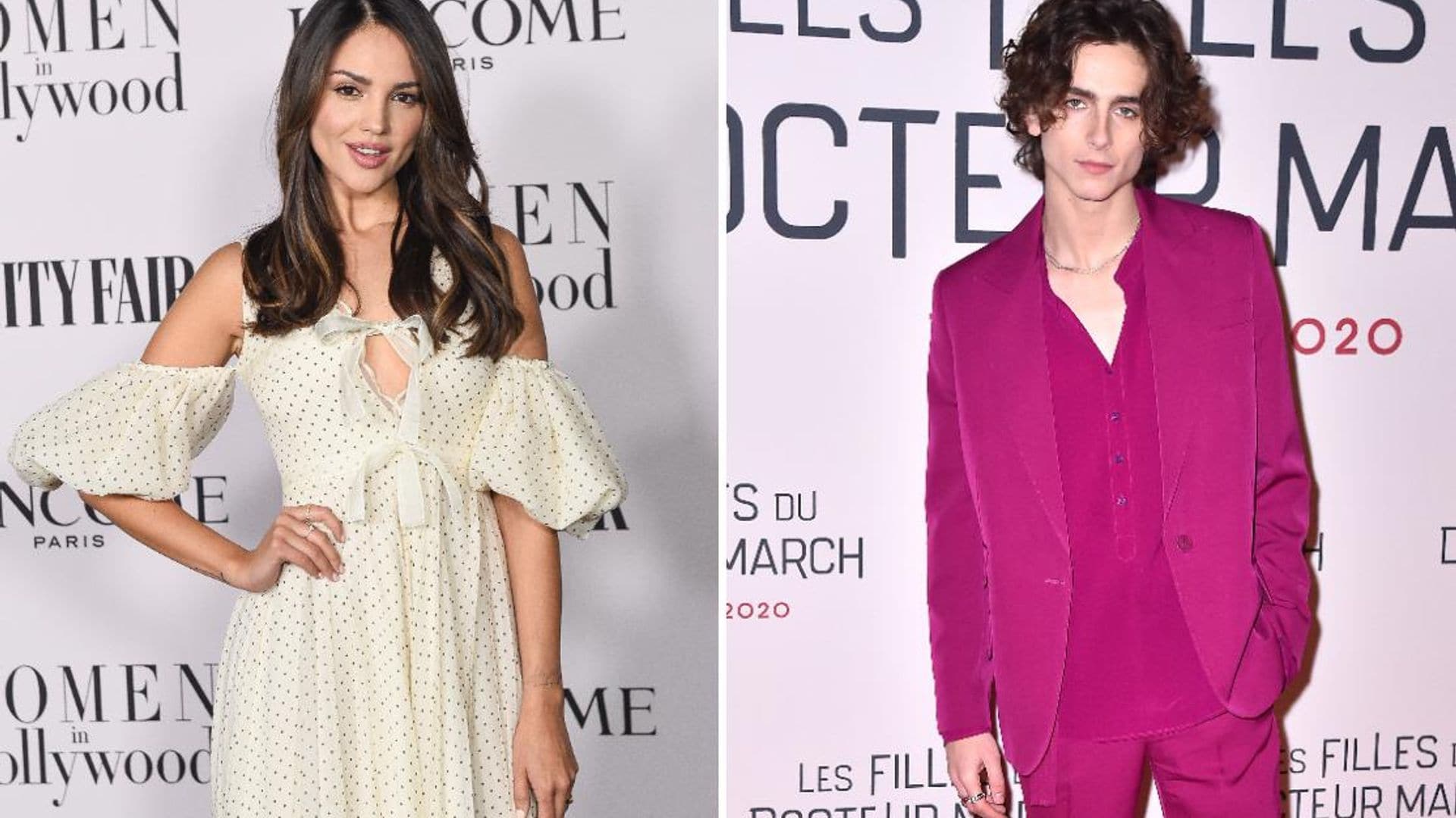 Eiza González y Timothee Chalamet son fotografiados besándose en México