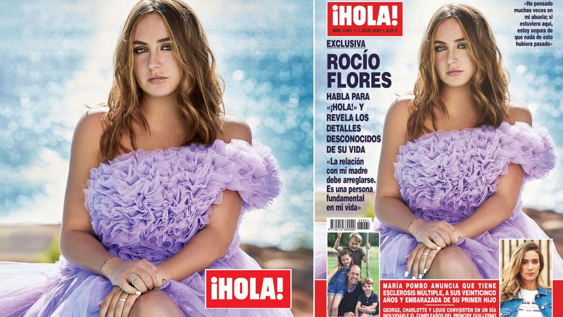 Rocío Flores habla para ¡HOLA!, en exclusiva, y revela los detalles desconocidos de su vida