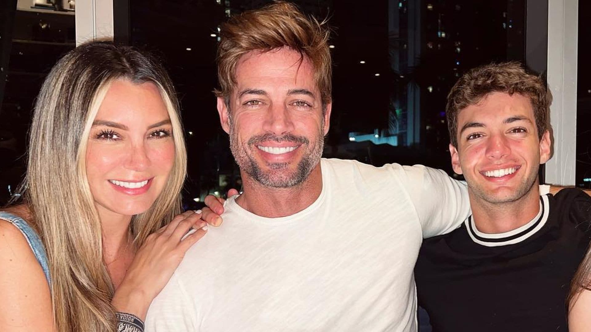 Elizabeth Gutiérrez y William Levy unidos por el amor a su hijo Christopher
