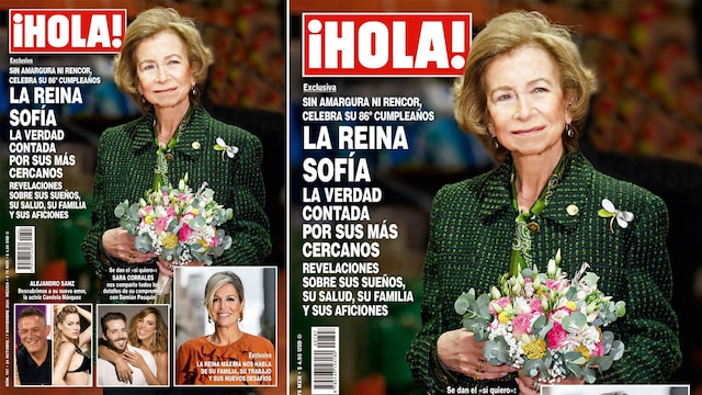La Reina Sofía en ¡HOLA!