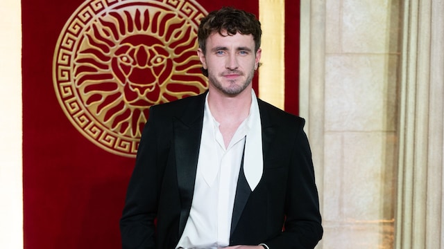 Paul Mescal en la premier de "Gladiador II" en Londres