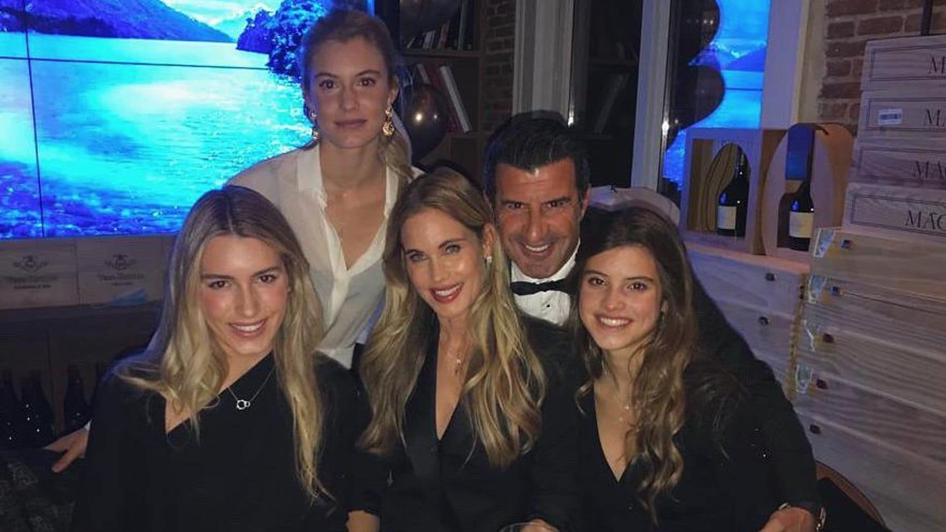 Así es Stella, la desconocida hija de Luis Figo y Helene Svedin, tras cumplir la mayoría de edad