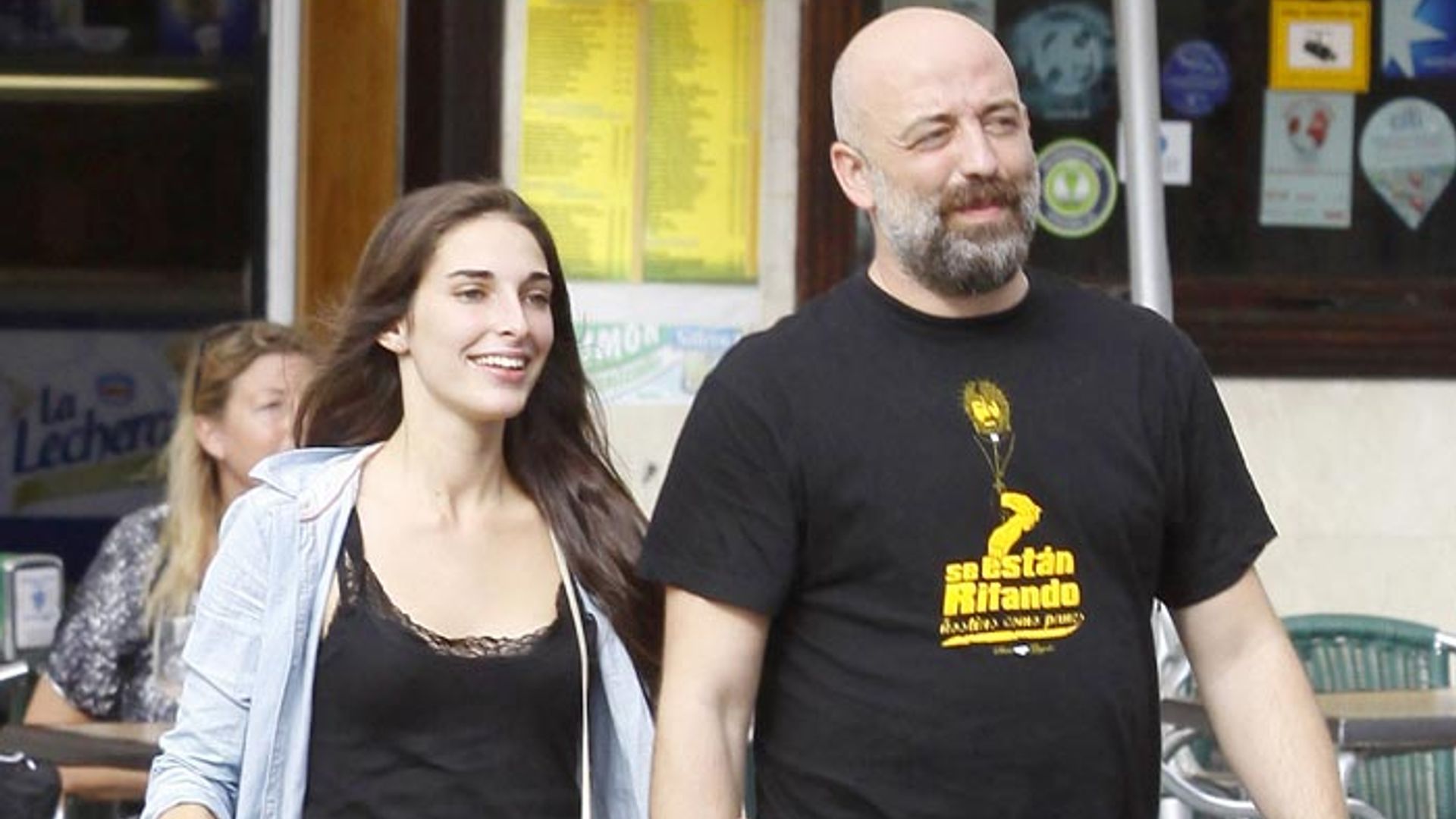 El humorista Goyo Jiménez le pide matrimonio a su novia Paloma en medio de su función teatral