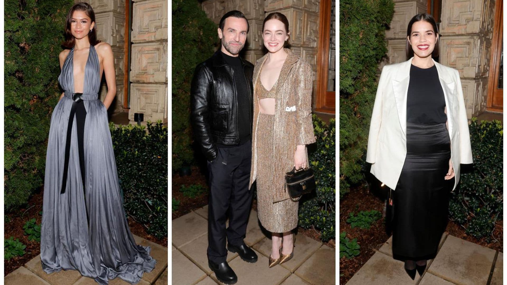Zendaya, Emma Stone, Lana del Rey y America Ferrera deslumbran en la fiesta previa a los Oscar