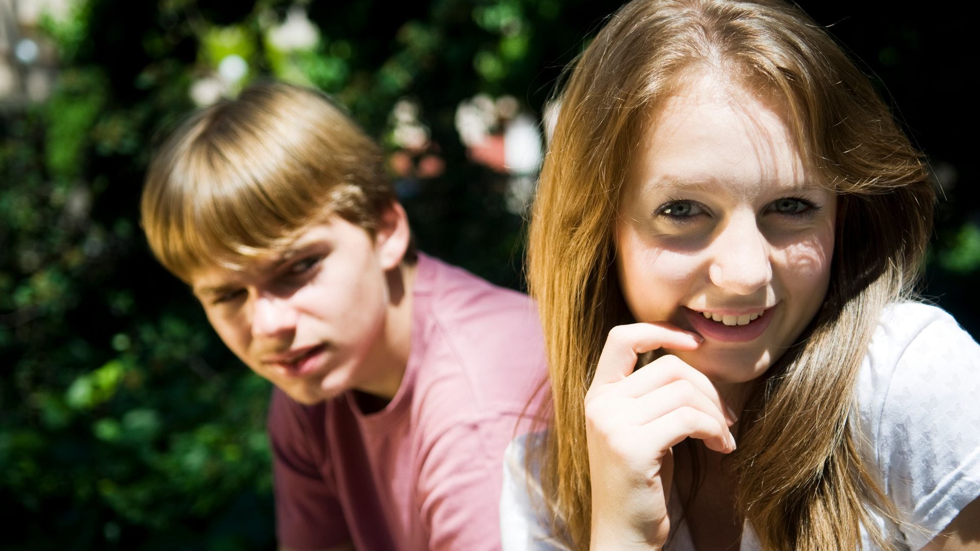 Pareja de adolescentes