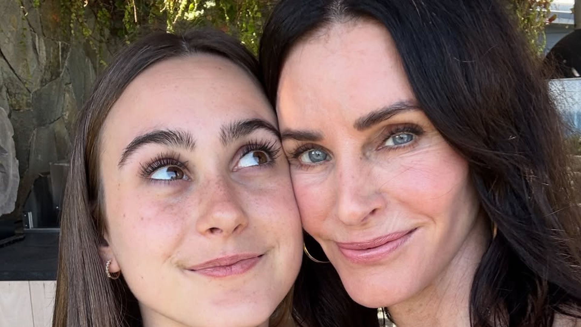 Courteney Cox ha felicitado a su hija con dos adorables fotos