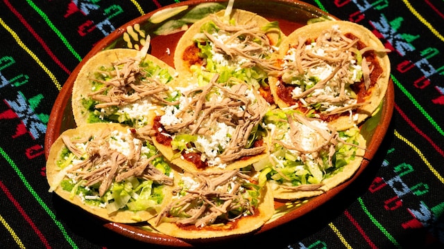 Chalupas mexicanas 