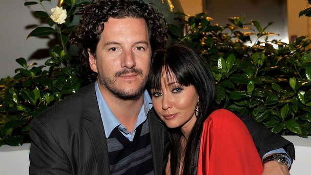 Shannen Doherty y su exmarido Kurt Iswarienko