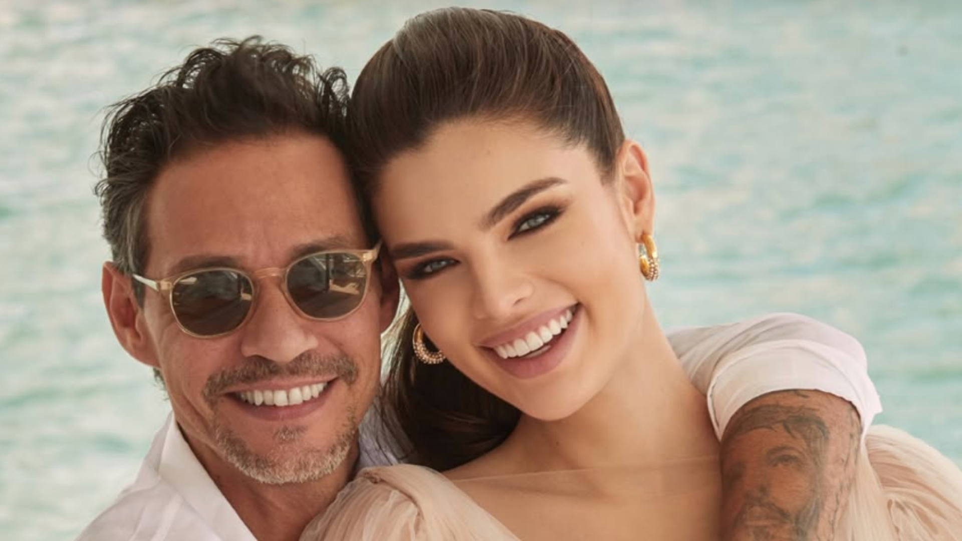 Nadia Ferreira y Marc Anthony están de celebración por el cumpleaños del cantante en Vegas