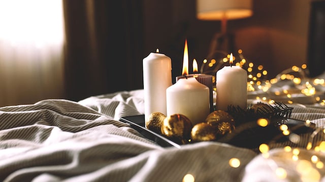 velas decoracion navidad