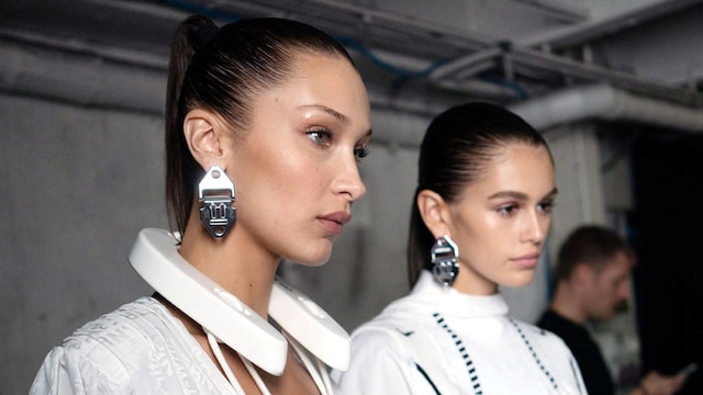 bella kaia backstage getty