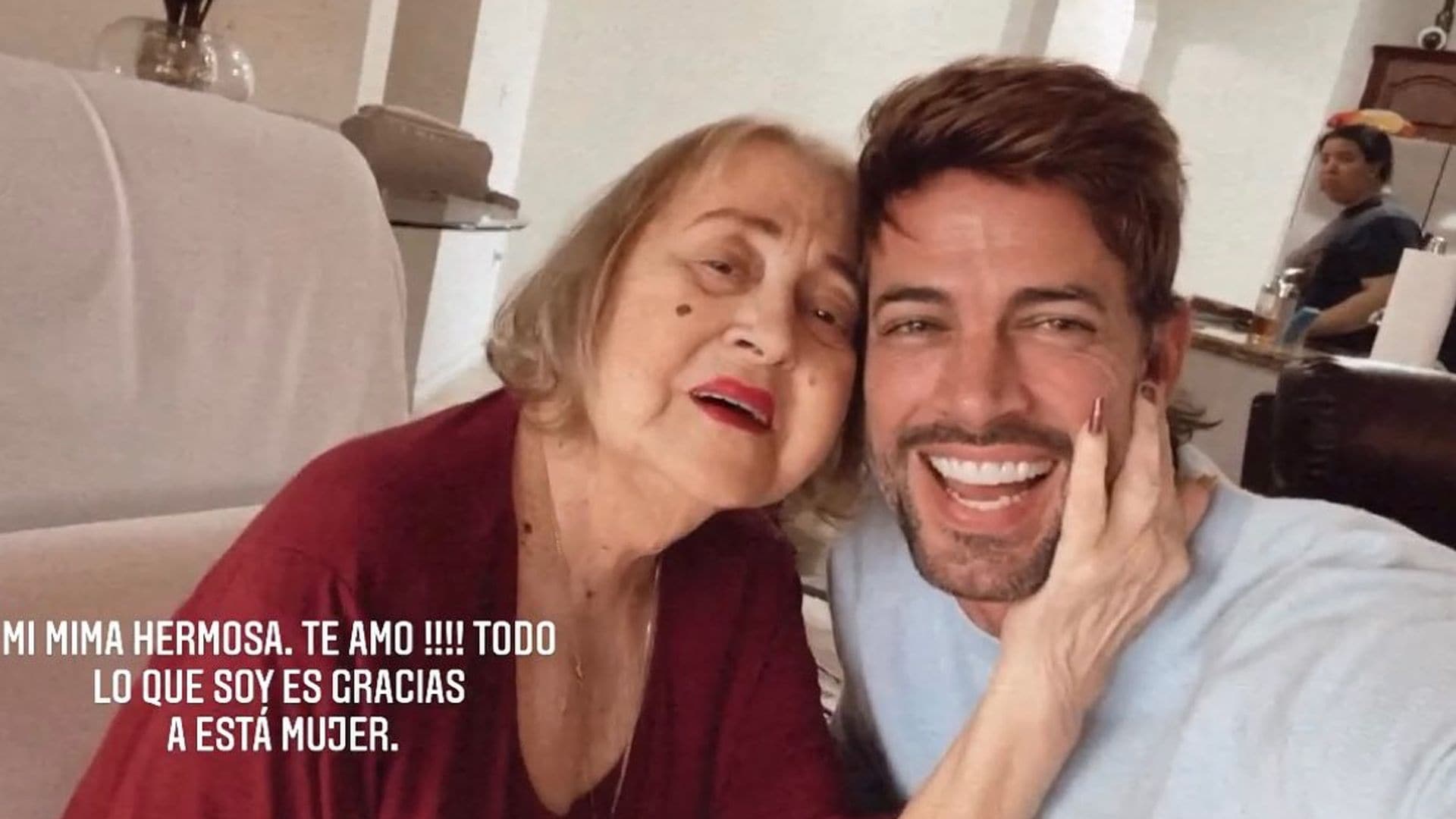 William Levy y su abuela Mima