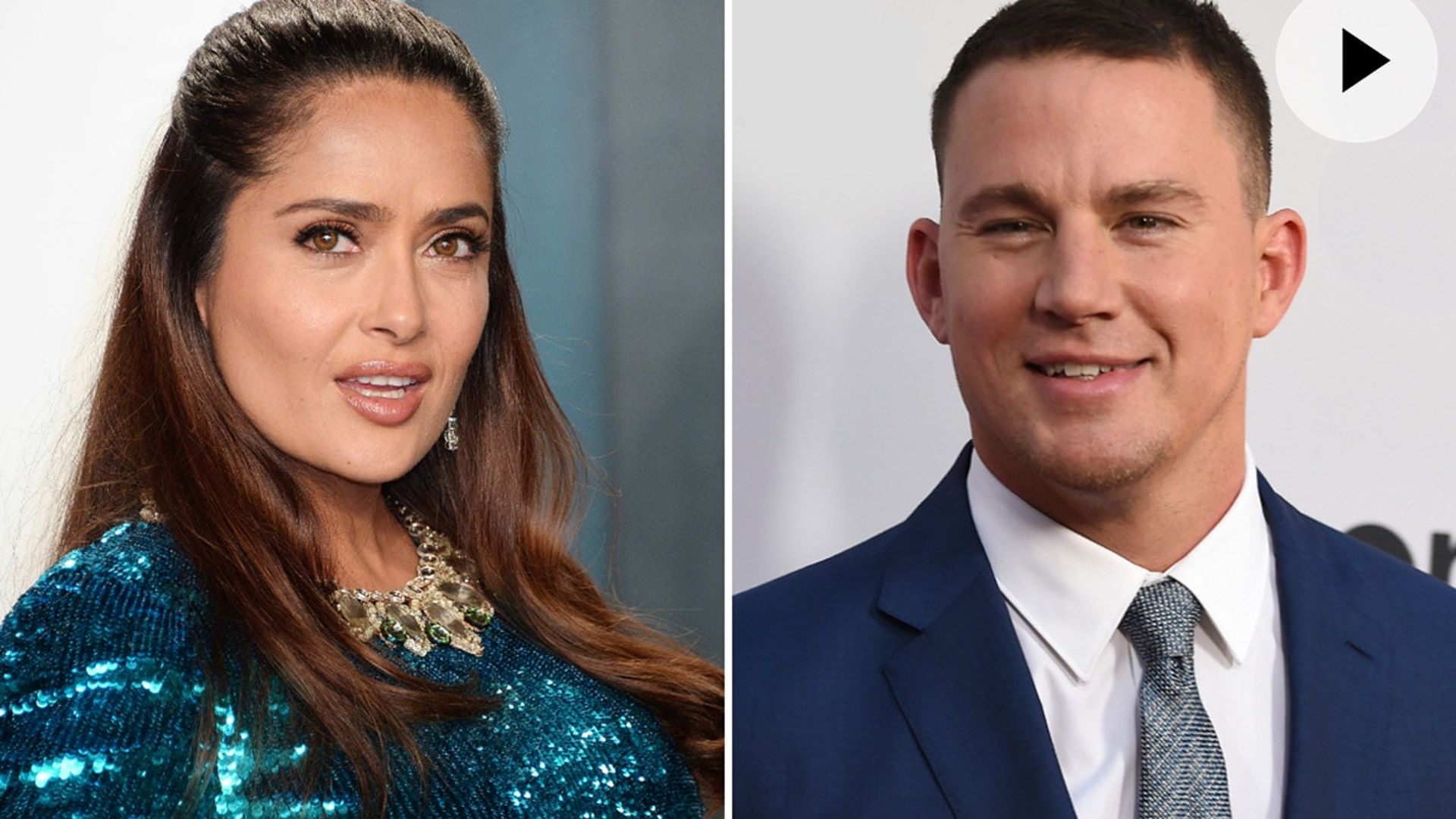 Salma Hayek le pone ritmo al cumpleaños de Channing Tatum