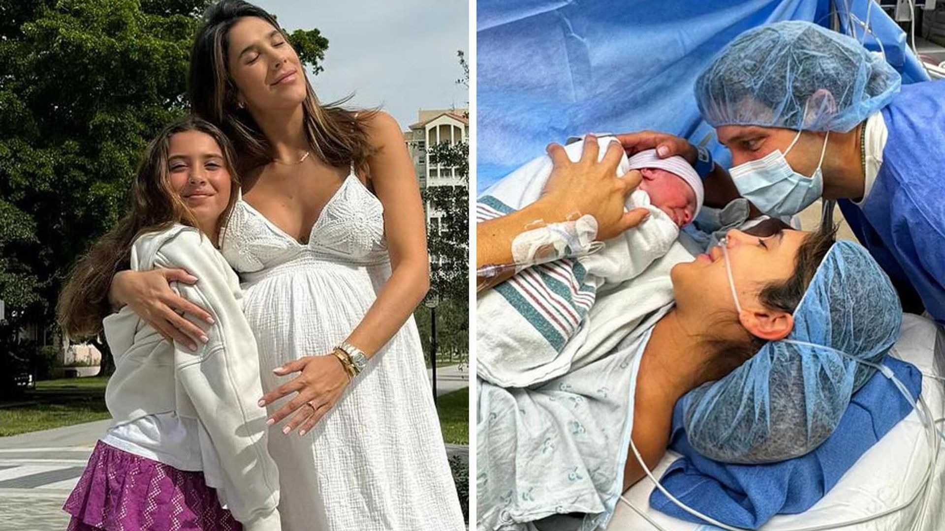 Daniela Ospina enternece con el dulce momento en el que sus hijos, Salomé y Lorenzo, se conocen