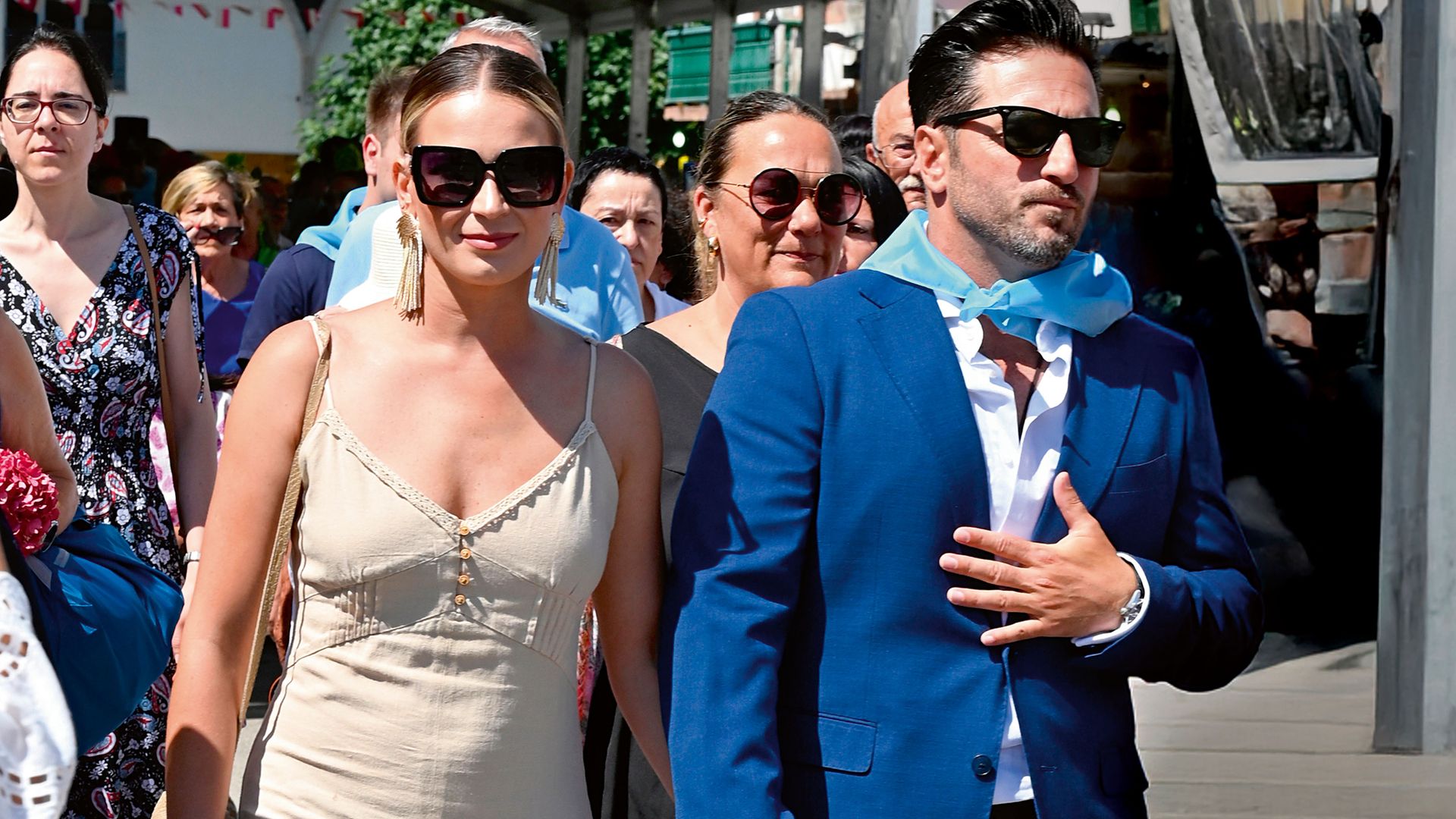 David Bustamante y Yana Olina, juntos de nuevo: amor, raíces y emoción, en las fiestas de San Vicente de la Barquera