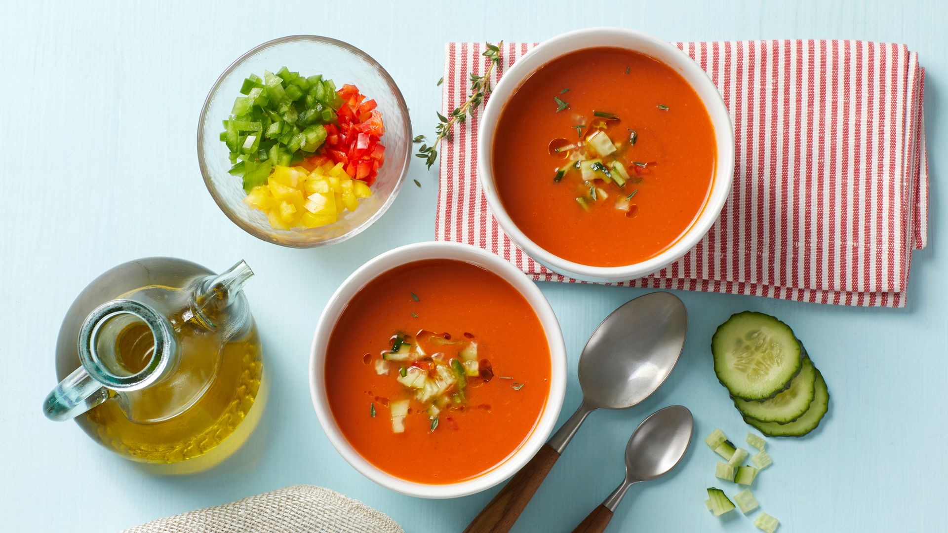 El gazpacho andaluz más tradicional: la receta clásica que no puede faltar este verano.