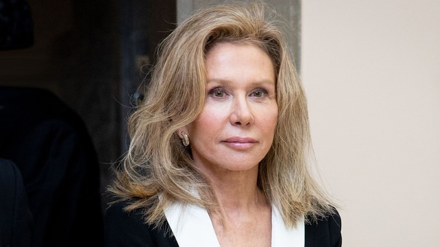 Alicia Koplowitz en el 'Ibero American de Mecenazgo Callia' en la Real Academia de Bellas Artes de Madrid el 26 de febrero de 2020