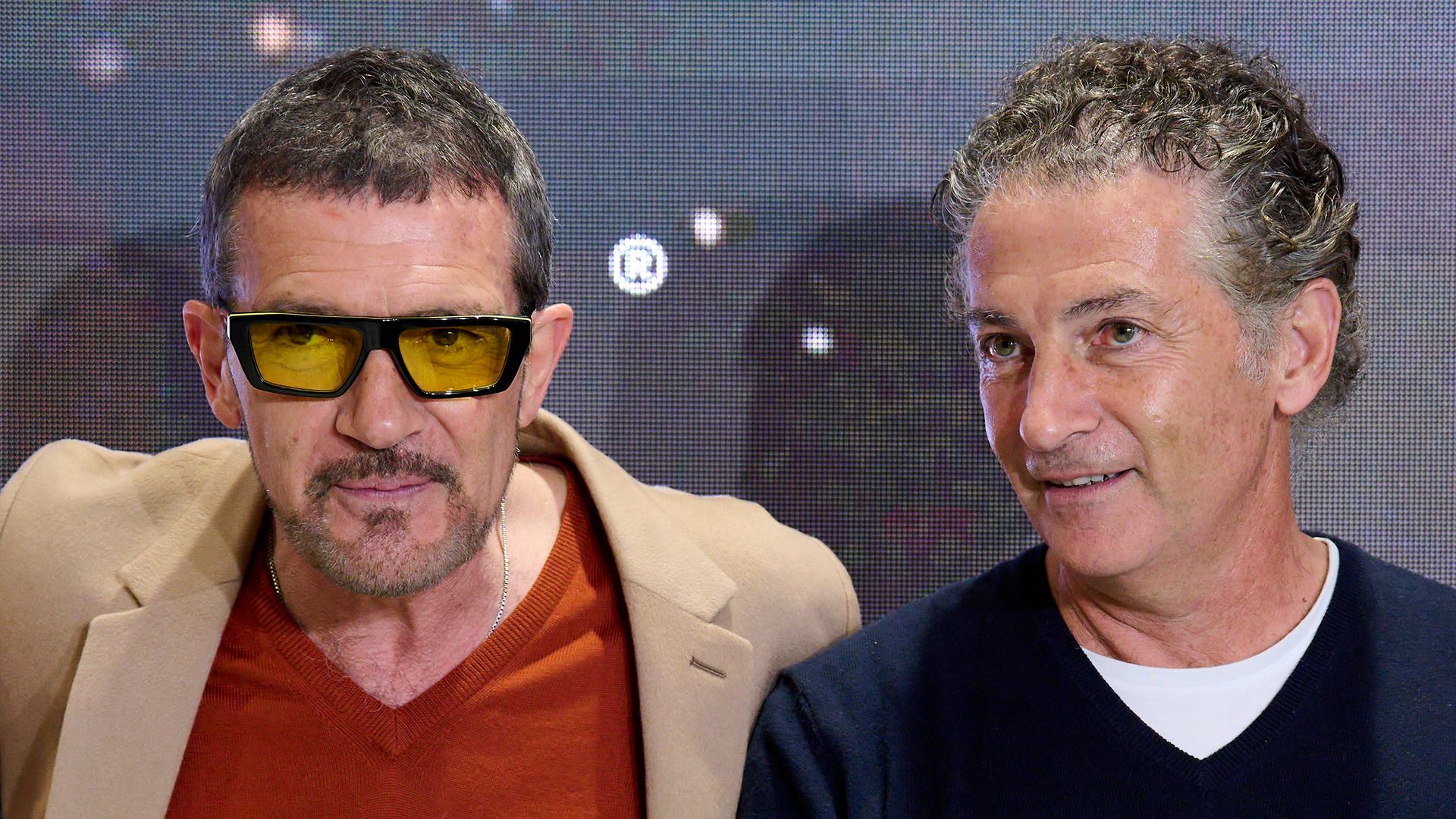 Antonio Banderas con su hermano Javier Banderas en los Talia Awards celebrados en Madrid el 6 de marzo de 2023