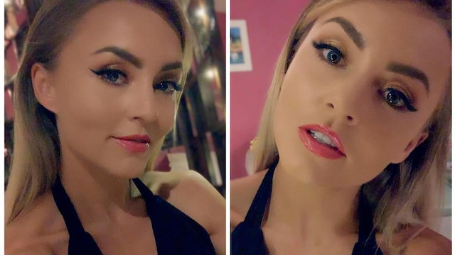 angelique boyer cat eye collage delineado de ojos