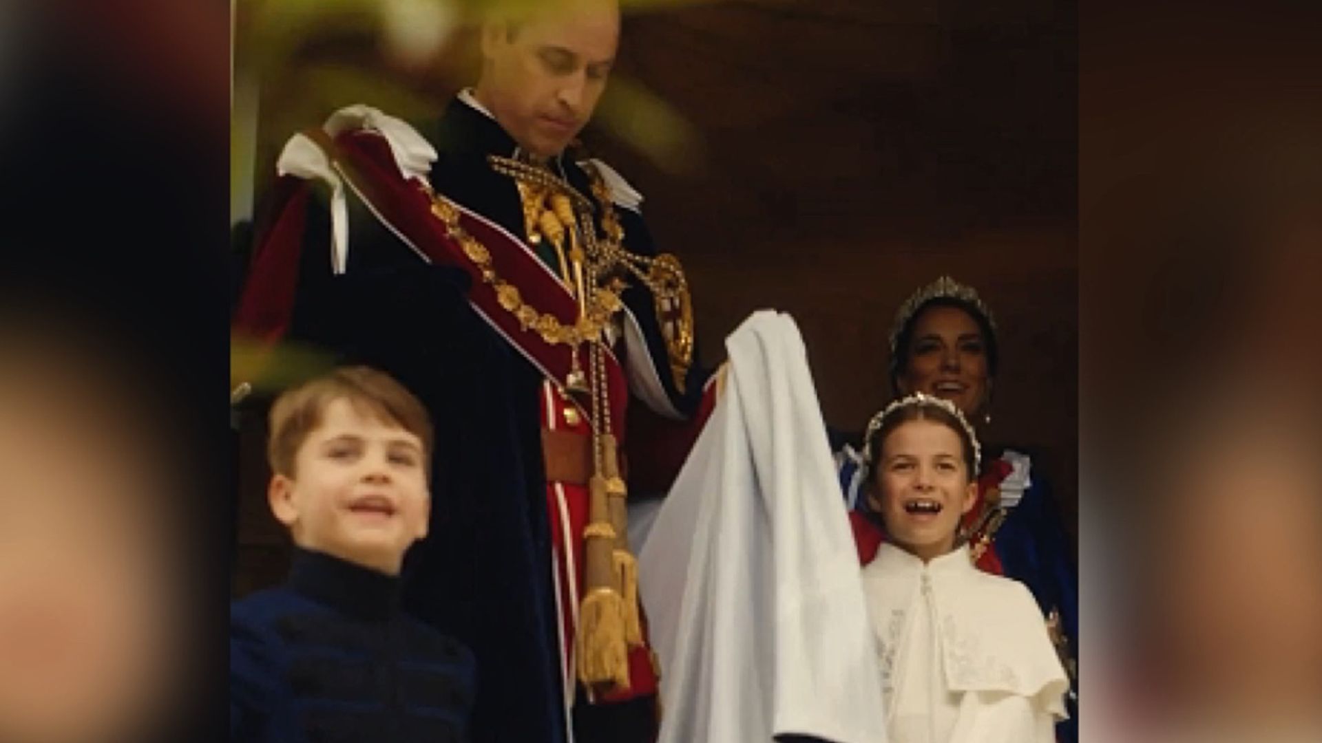 Las imágenes inéditas de los príncipes de Gales y sus hijos en los minutos previos a la Coronación
