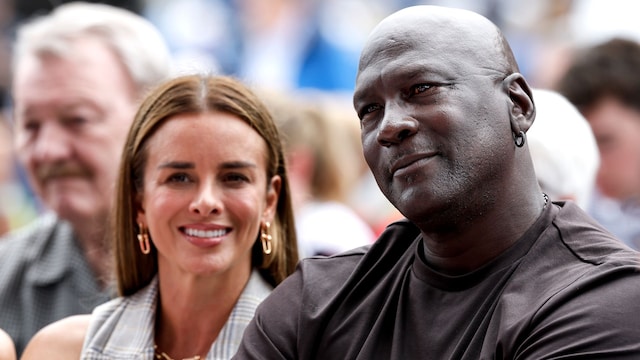 Michael Jordan y su esposa Yvette Prieto