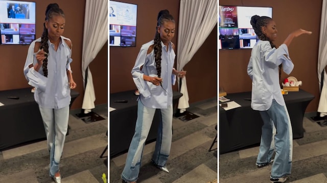 Michelle Obama pone el ritmo y se luce con sus pasos de baile junto a Tina Knowles
