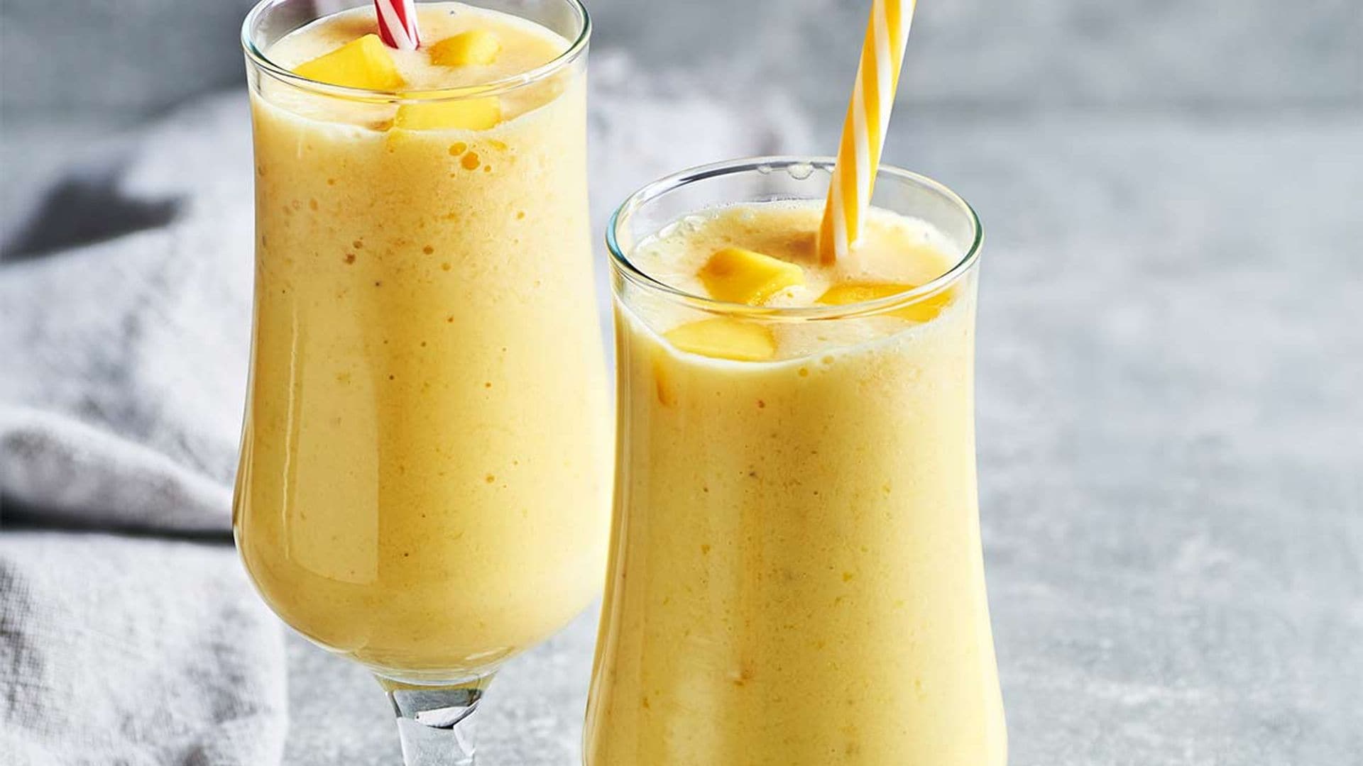 'Smoothie' de mango y plátano