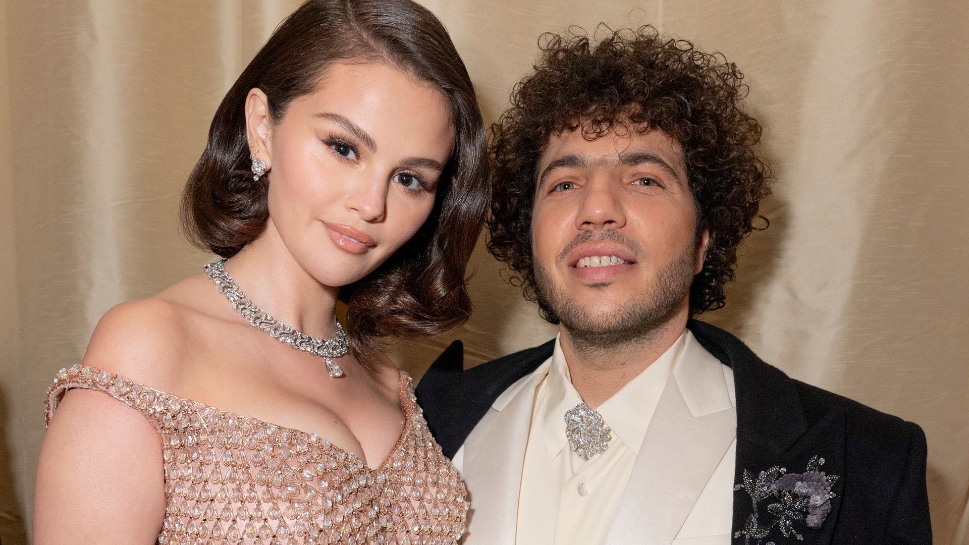 Selena Gomez y Benny Blanco en la gala de los Oscar de este año.

