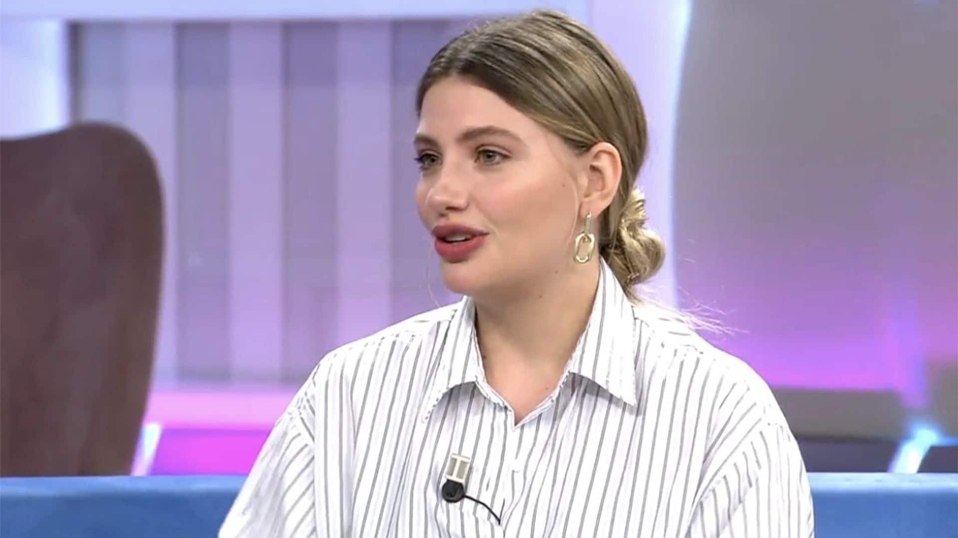 Miriam Giovanelli reaparece en televisión a los tres meses de dar a luz