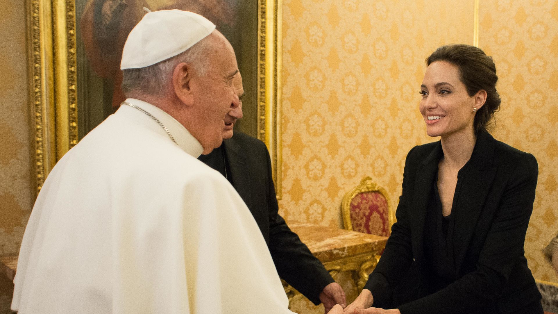 Angelina Jolie, J. Balvin, reyes y políticos: todos quisieron conocer al papa Francisco