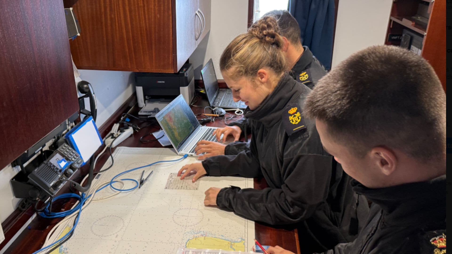 La foto de la princesa Leonor en el interior de 'Elcano' que demuestra que tiene a su madre muy presente