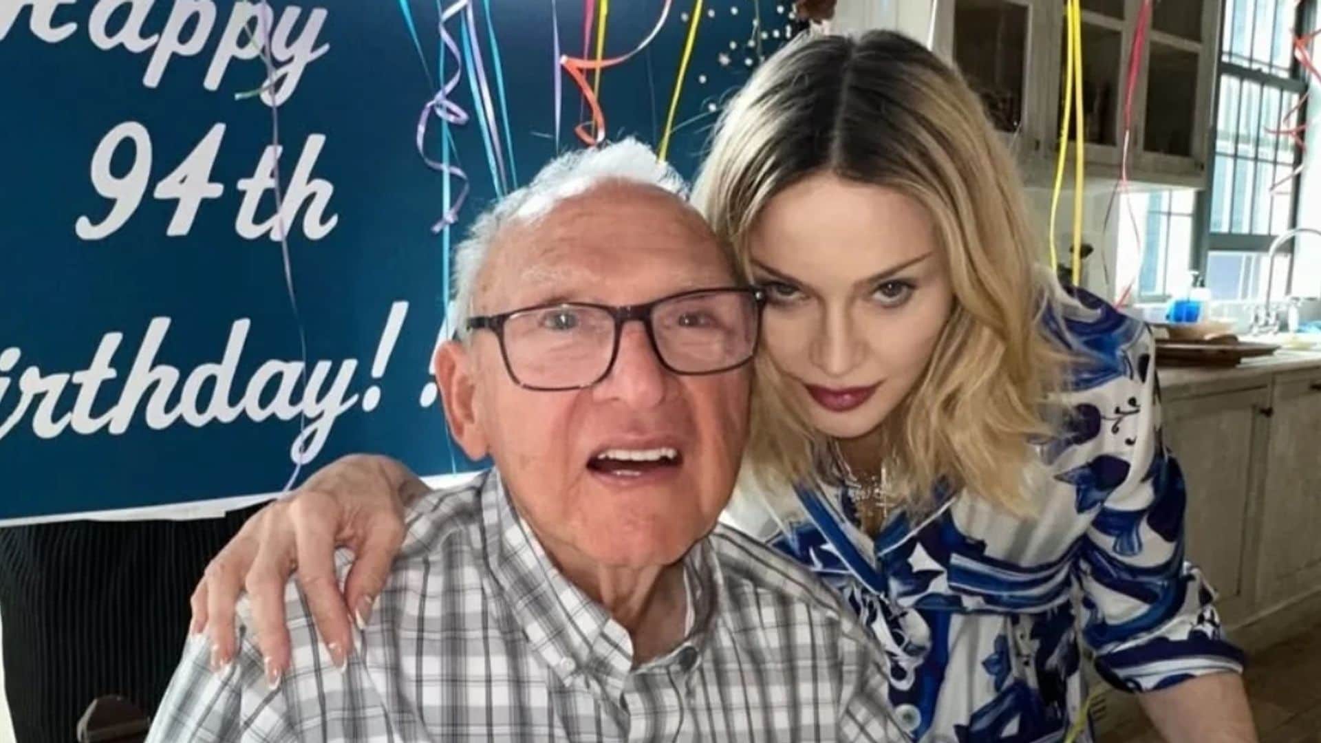 Madonna y su dulce mensaje para su padre por su cumpleaños 94: 'Ha sobrevivido a muchas pérdidas'