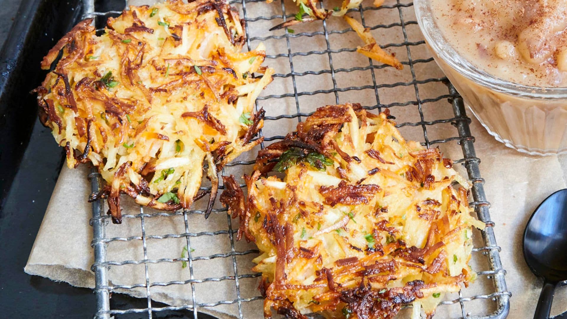 Tortitas de tres verduras