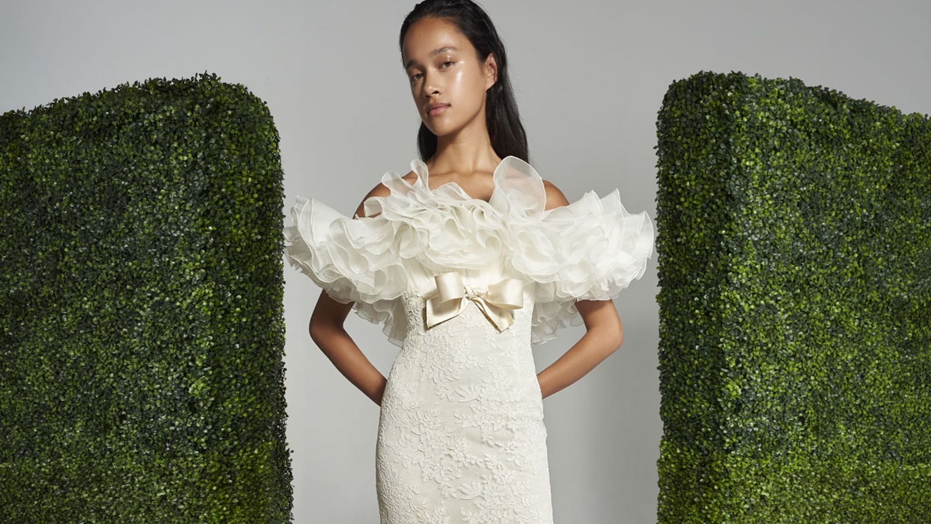 Organza, lazos, tul... La nueva colección nupcial de Giambattista Valli es el sueño de las novias románticas