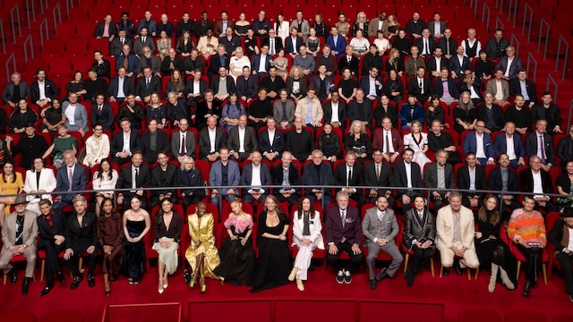 Los nominados a la 97 entrega de los Premios Oscar 2025 posaron para la icónica foto